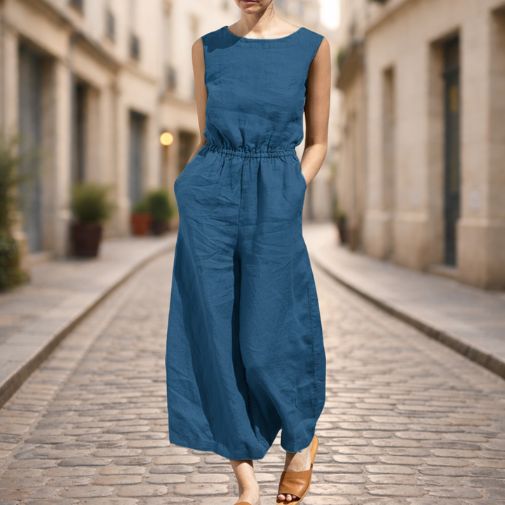 Combinaison longue ample pour femme décontractée