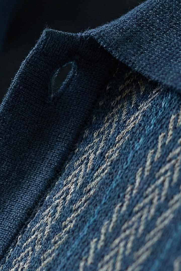 Camisa Polo de Punto con Patrón para Hombre de Manga Corta