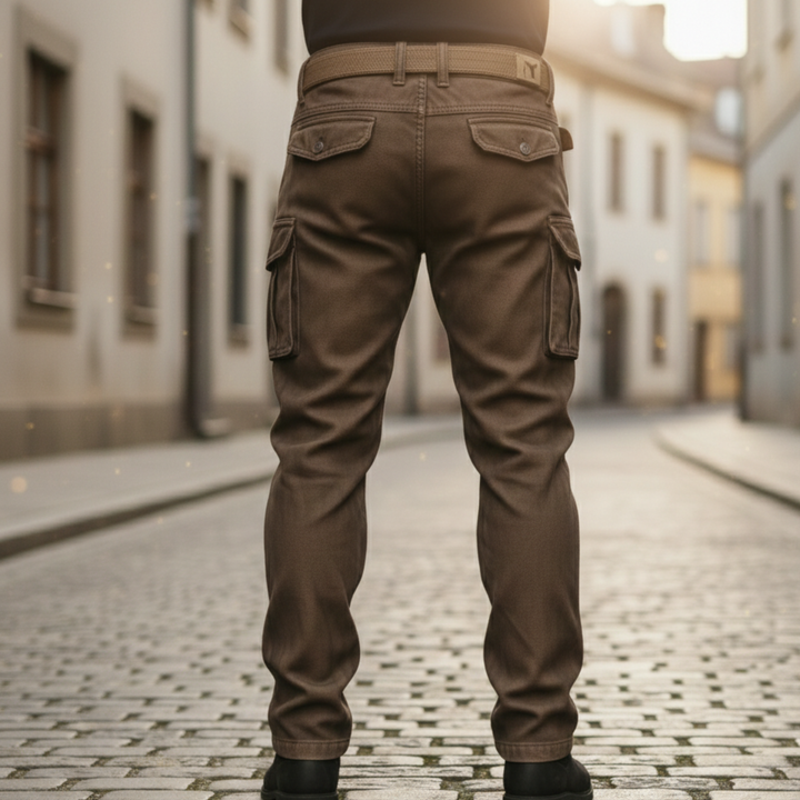 Pantalon utilitaire avec poche cargo isolée longueur complète