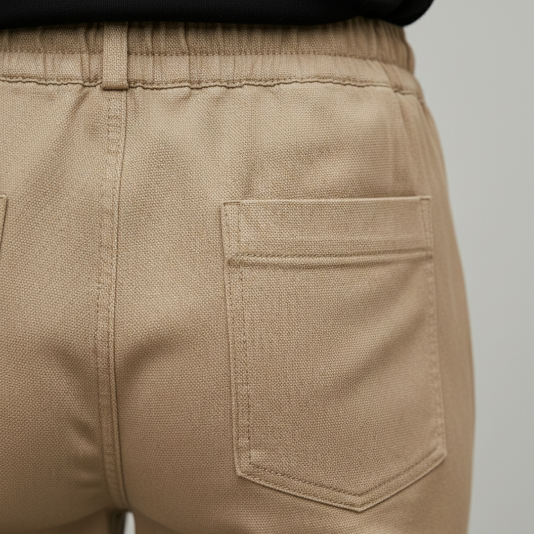 Pantalon droit longueur totale pour femme