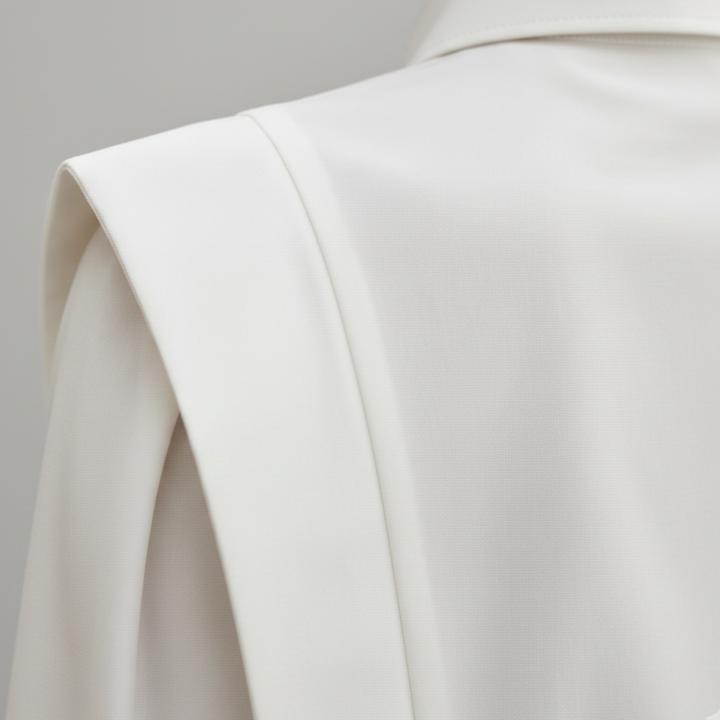 Camisa de Cuello Botón Cuadrada