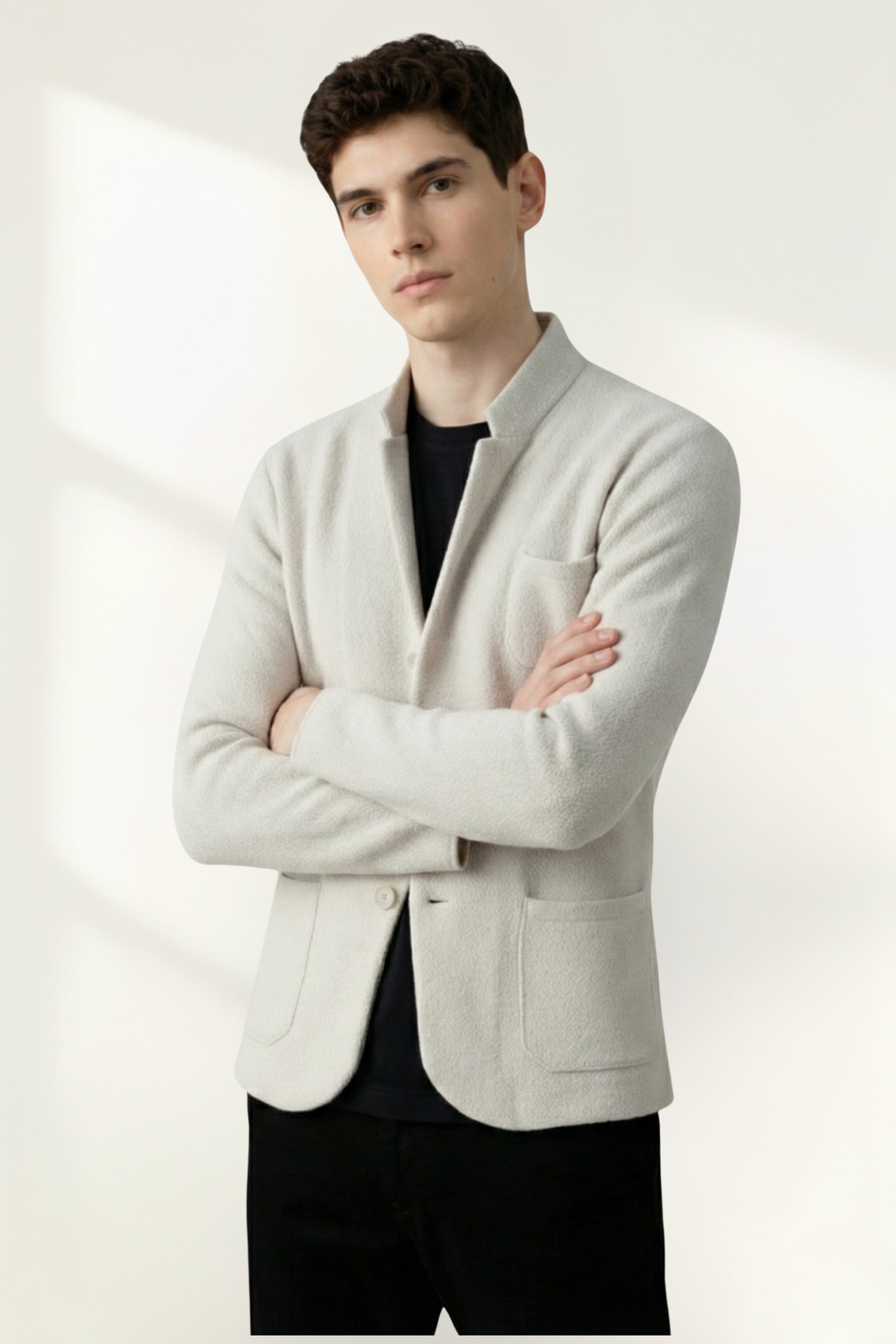 Chaqueta Blazer de Botones para Hombre