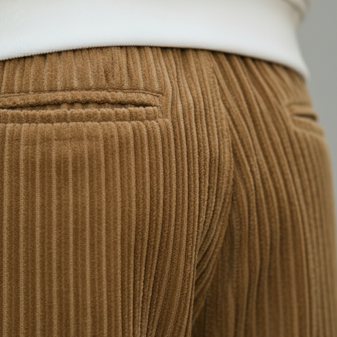 Pantalon en velours côtelé pour homme