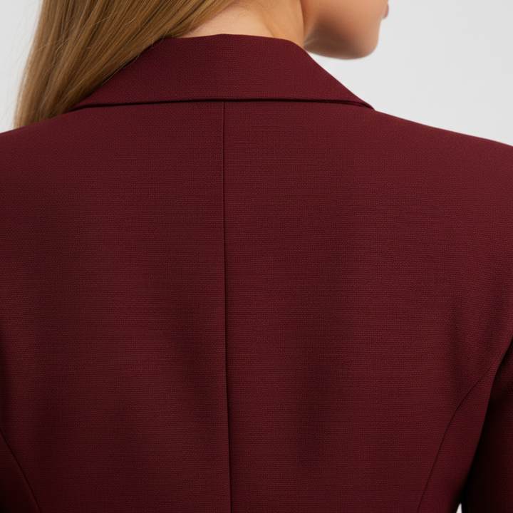 Women’s V-Neck Wide-Leg Tailored Jumpsuit