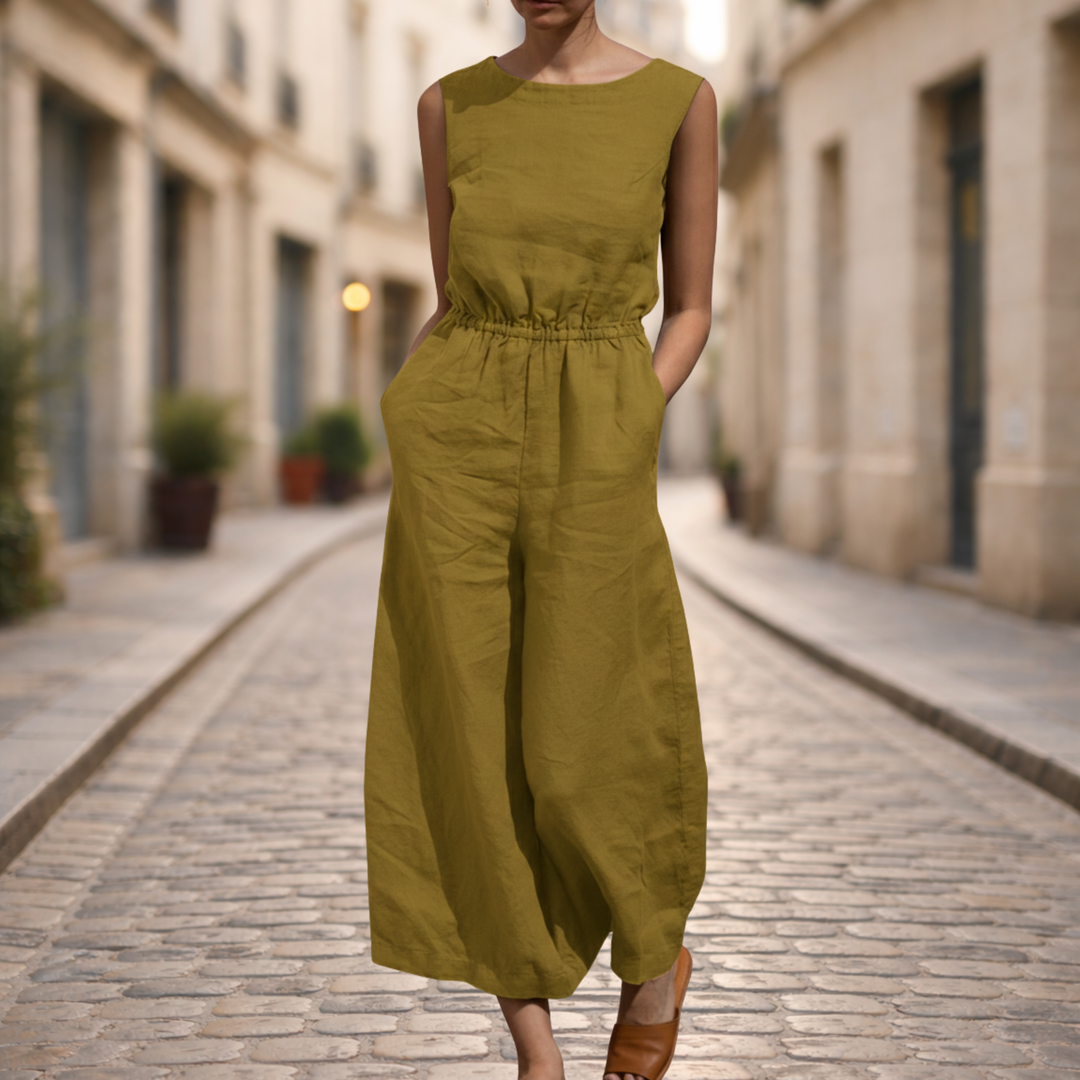 Combinaison longue ample pour femme décontractée