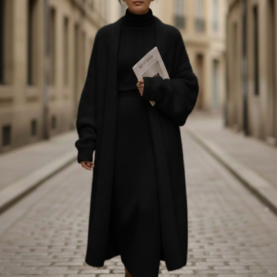 Cashmere Coat Longline Outerwear Women