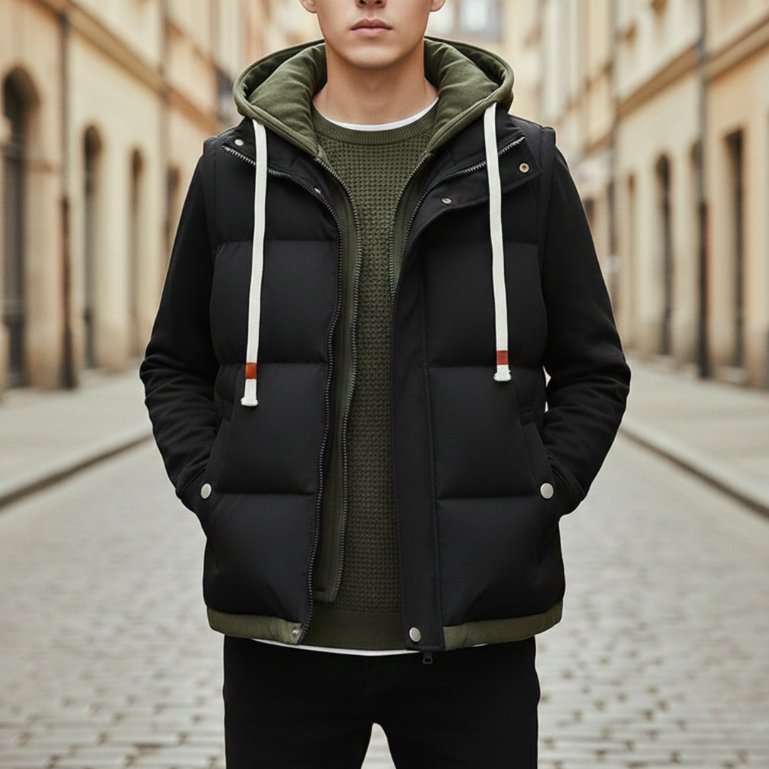 Men's Hooded Puffer Gilet