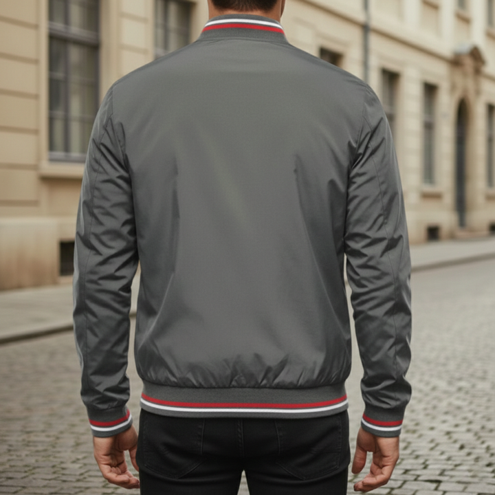 Bomber Jacket Zip Front Lightweight Men