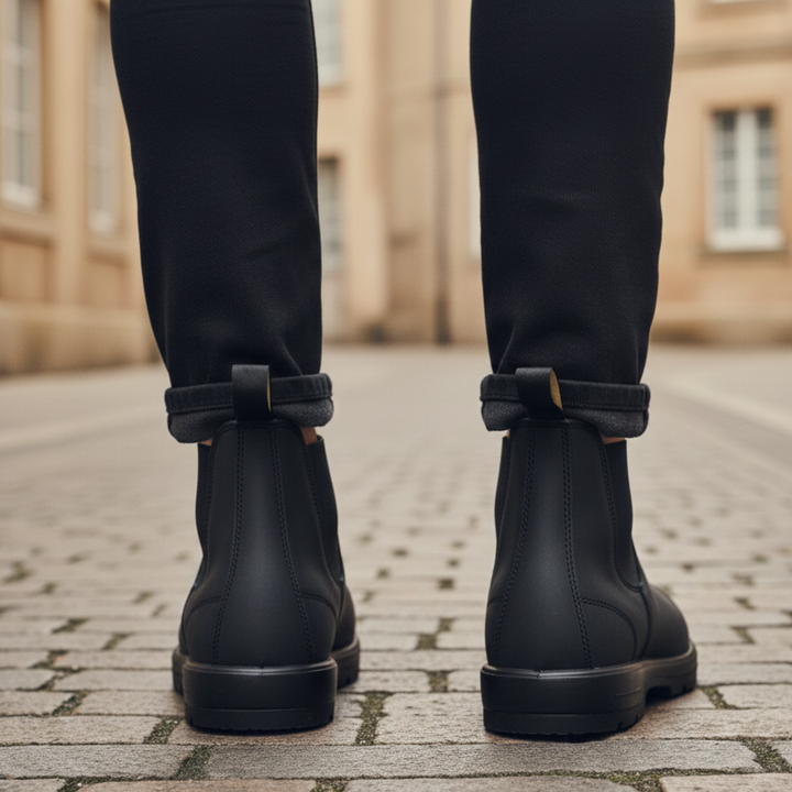 Bottes orthopédiques à enfiler unisexes avec semelle robuste