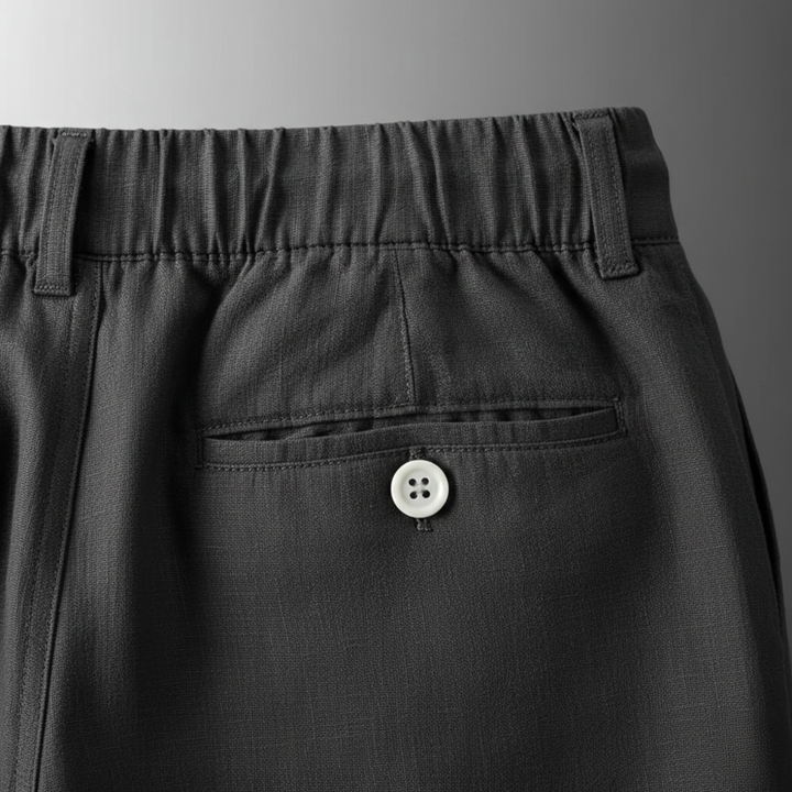 Ensemble de costume en lin deux pièces veste et pantalon pour homme