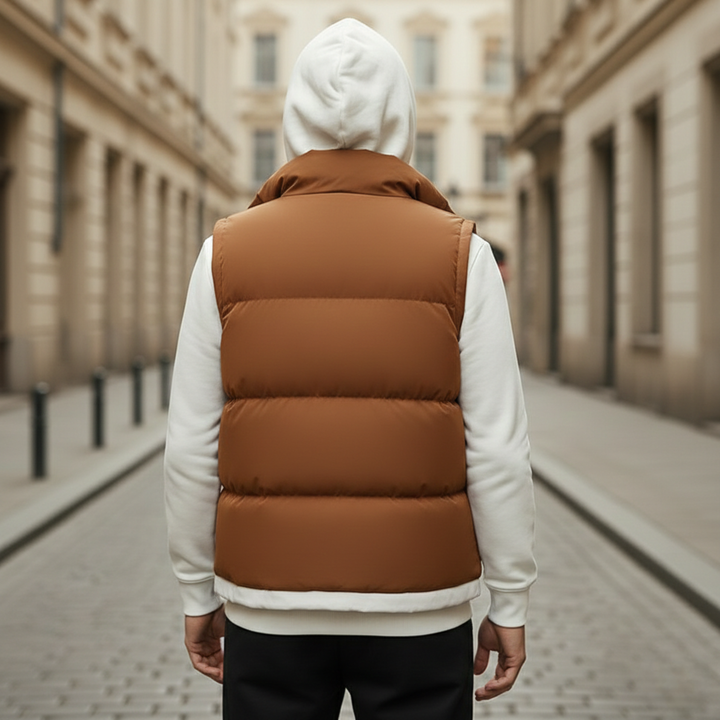 Men's Hooded Puffer Gilet