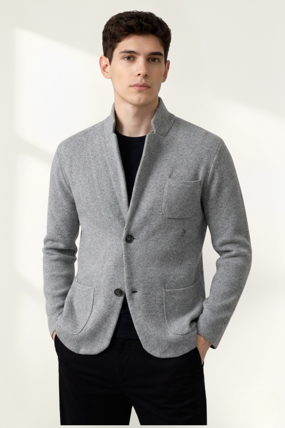 Chaqueta Blazer de Botones para Hombre