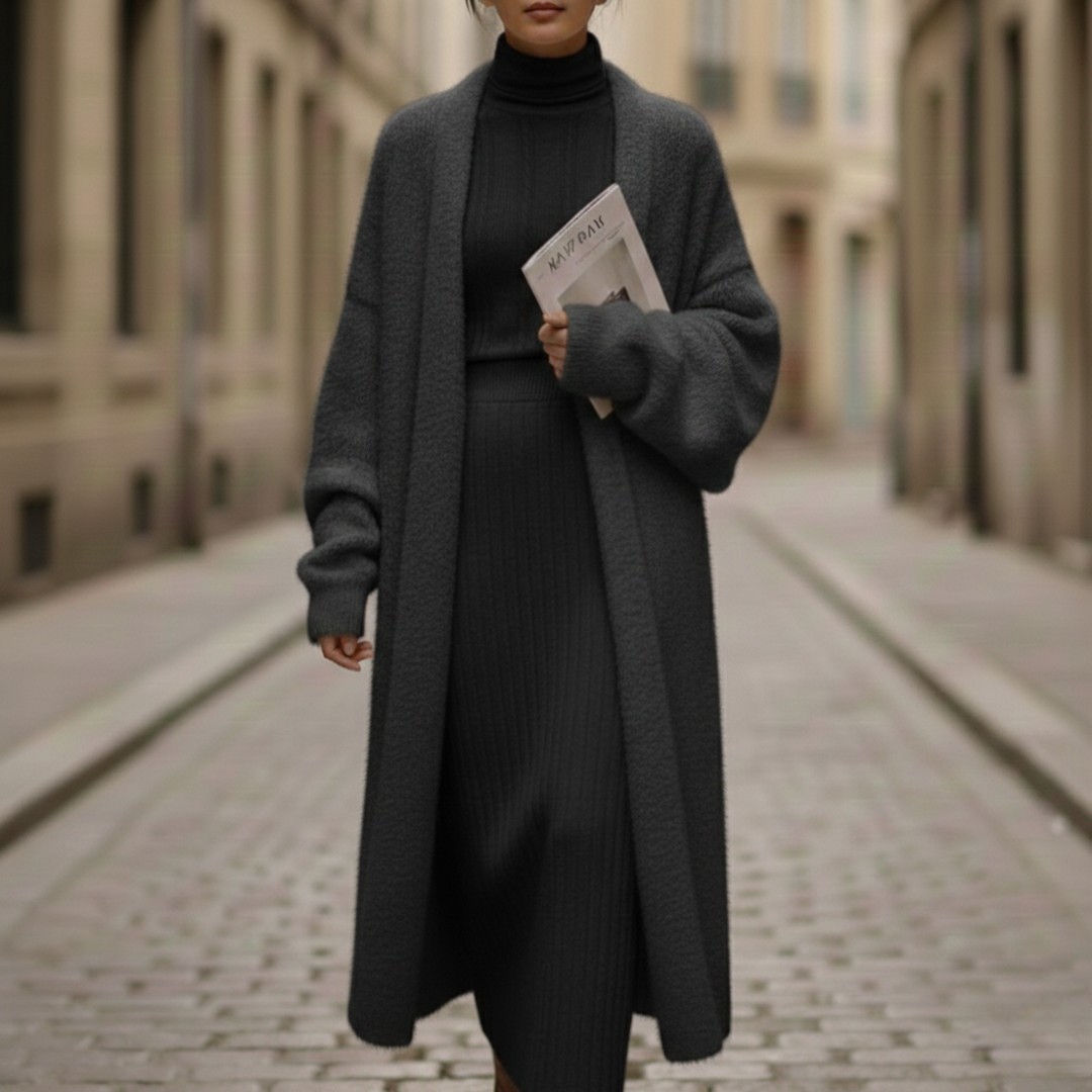 Cashmere Coat Longline Outerwear Women