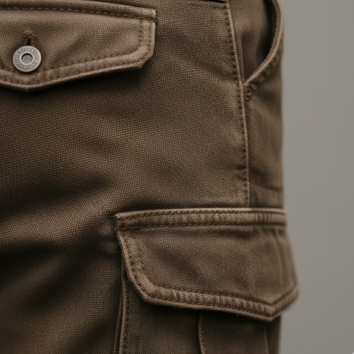 Pantalon utilitaire avec poche cargo isolée longueur complète