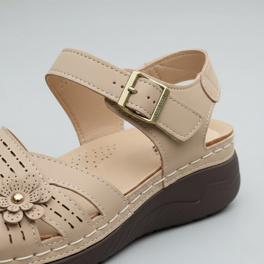 Sandales à plateforme pour femmes, décontractées et surdimensionnées, été