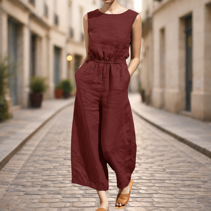 Combinaison longue ample pour femme décontractée