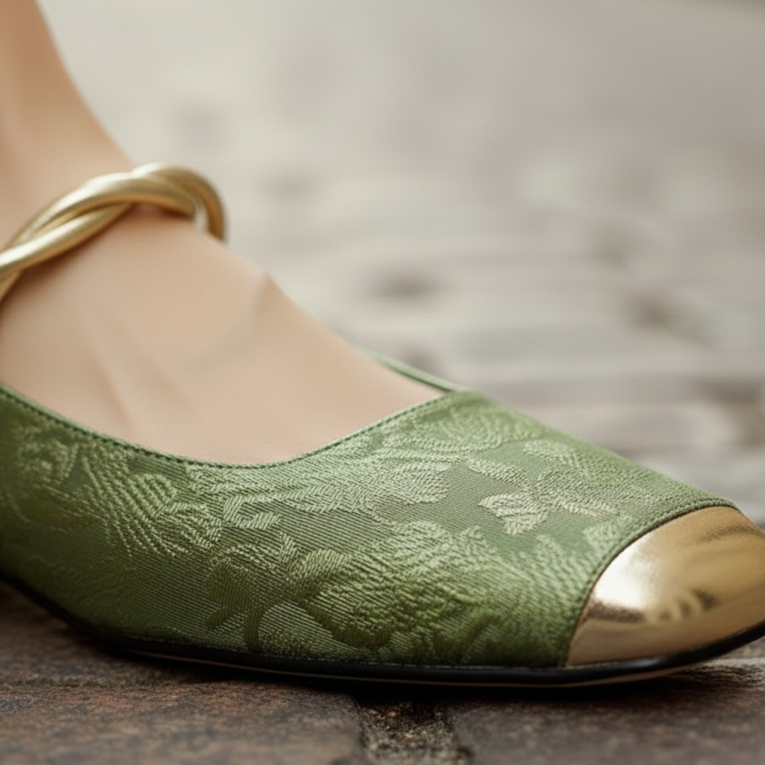 Escarpins talon bas bout carré pour femmes adultes