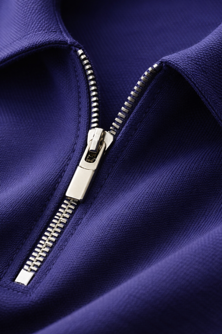 Camisa Polo con Cremallera para Hombre