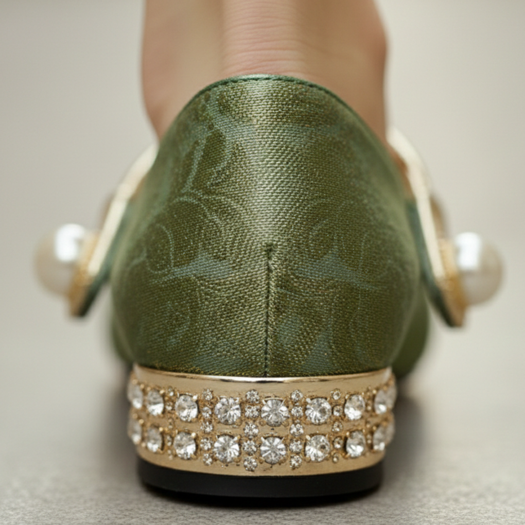 Escarpins talon bas bout carré pour femmes adultes