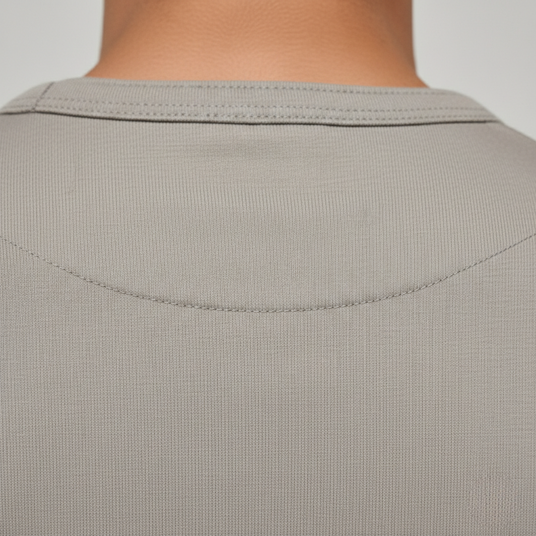 Men’s Cotton Long Sleeve Henley Shirt