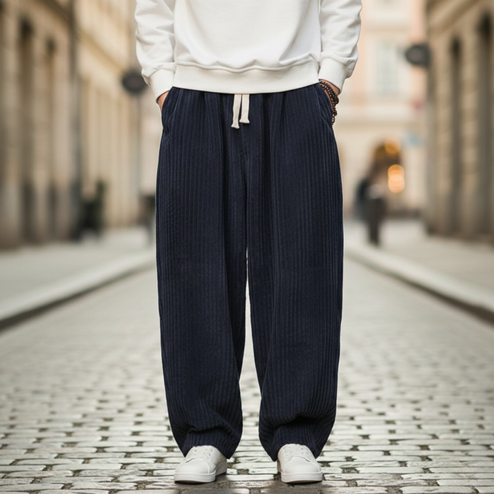 Pantalon en velours côtelé pour homme