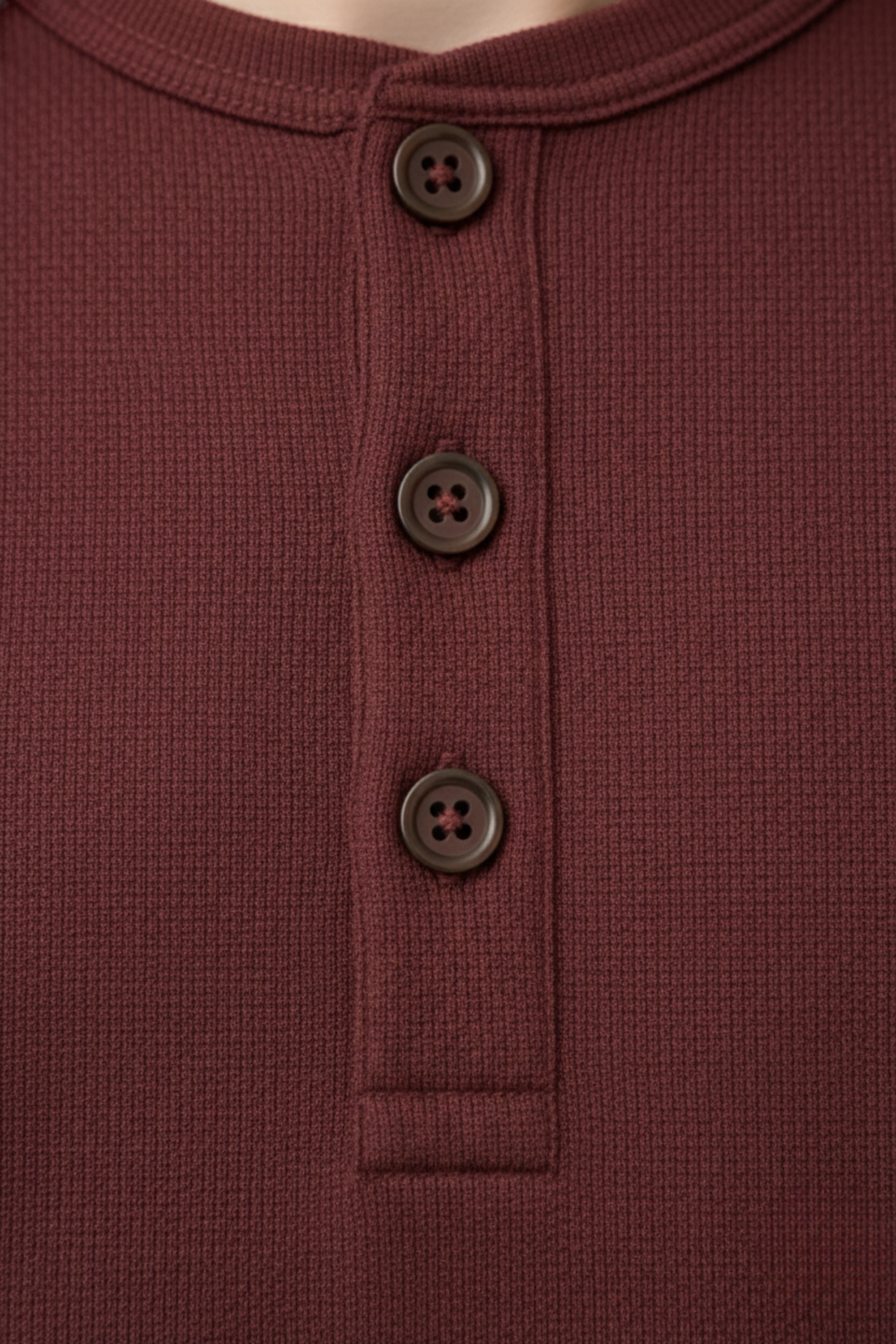 T-shirt Henley pour homme