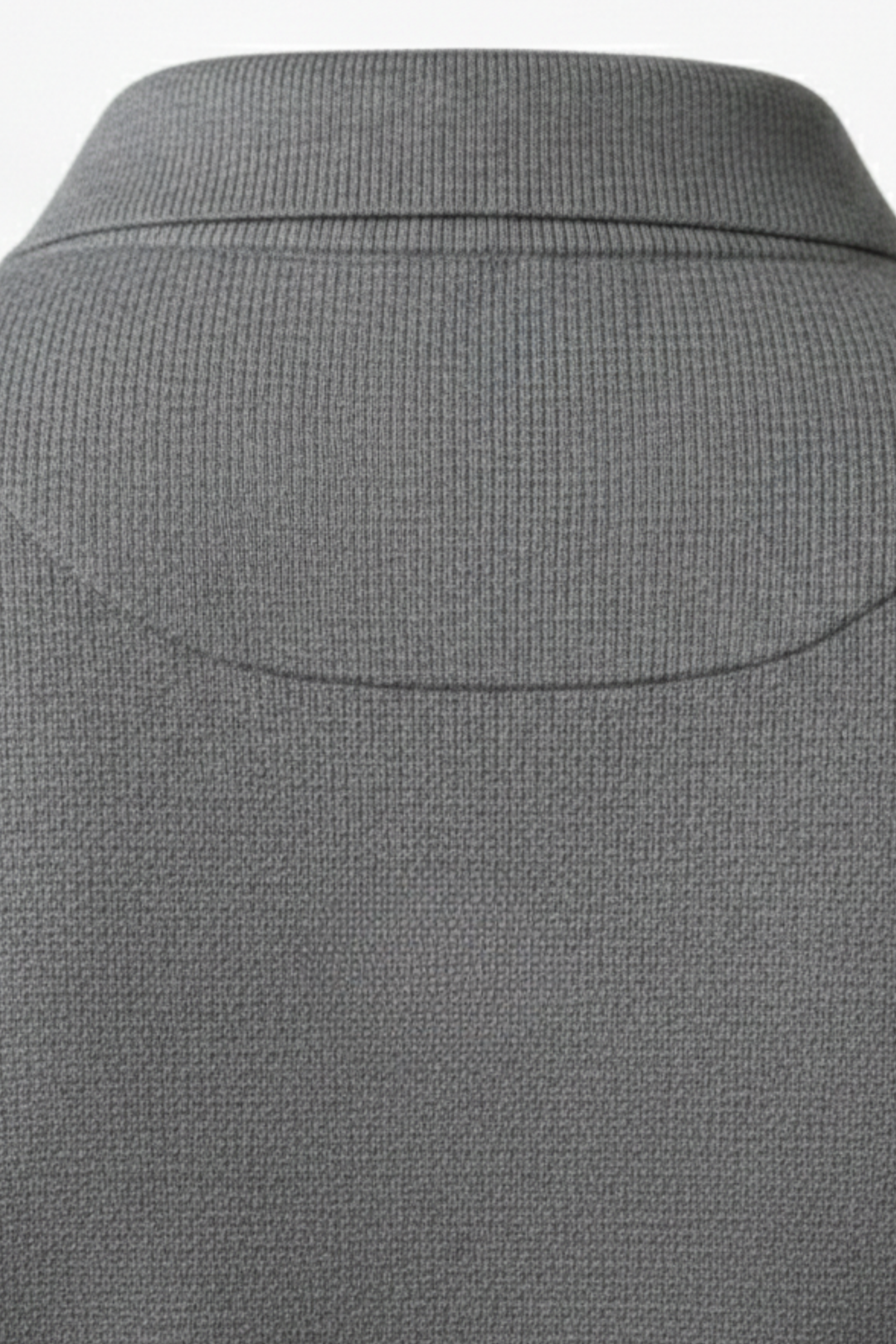 Suéter de punto tipo polo para hombres