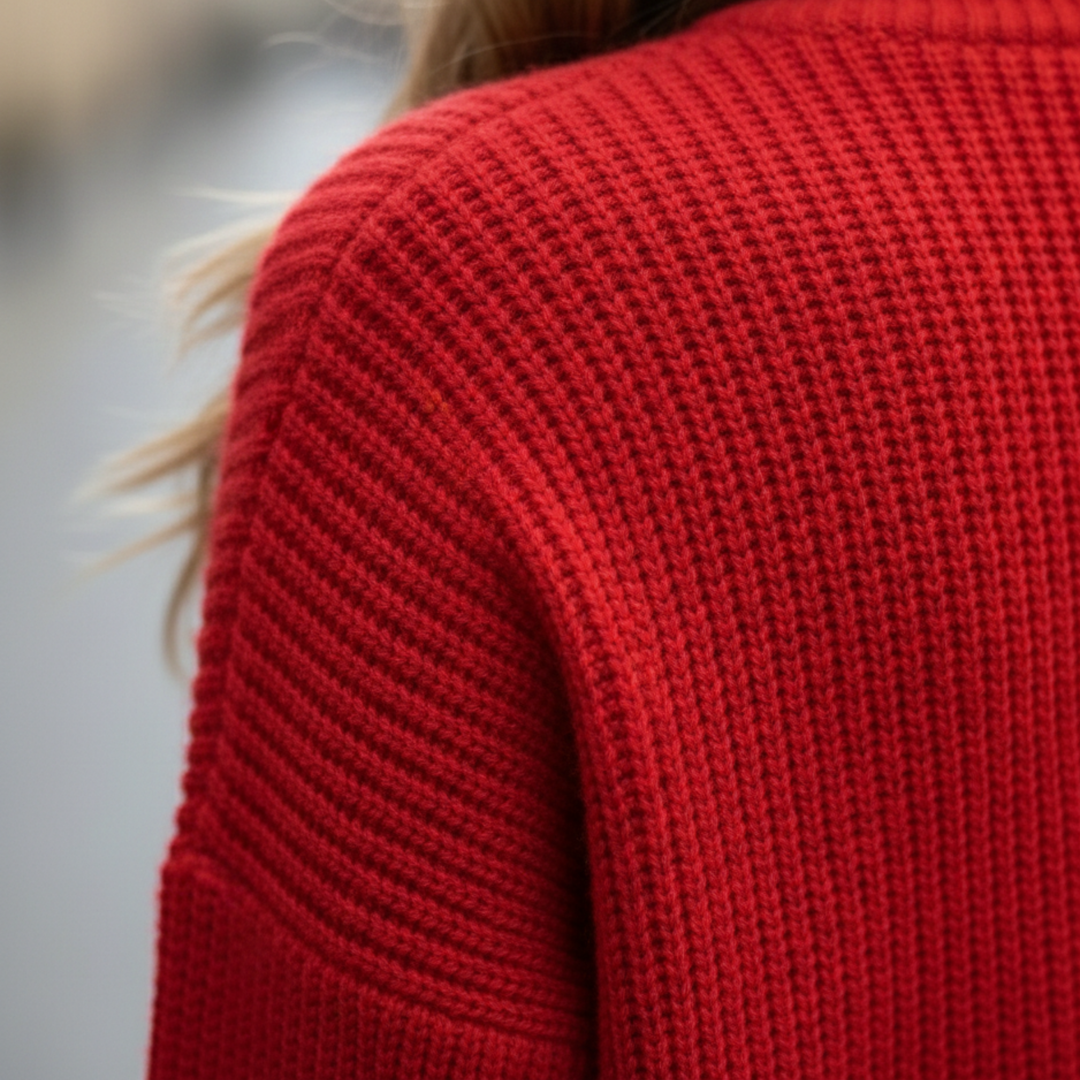 Cárdigan de punto para mujer, abierto al frente, de manga larga