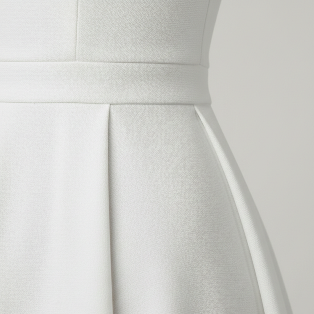 Women's A Line Dress Vintage Midi V Neck