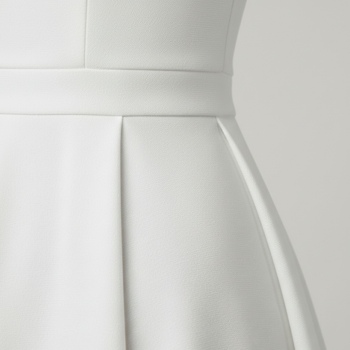 Women's A Line Dress Vintage Midi V Neck