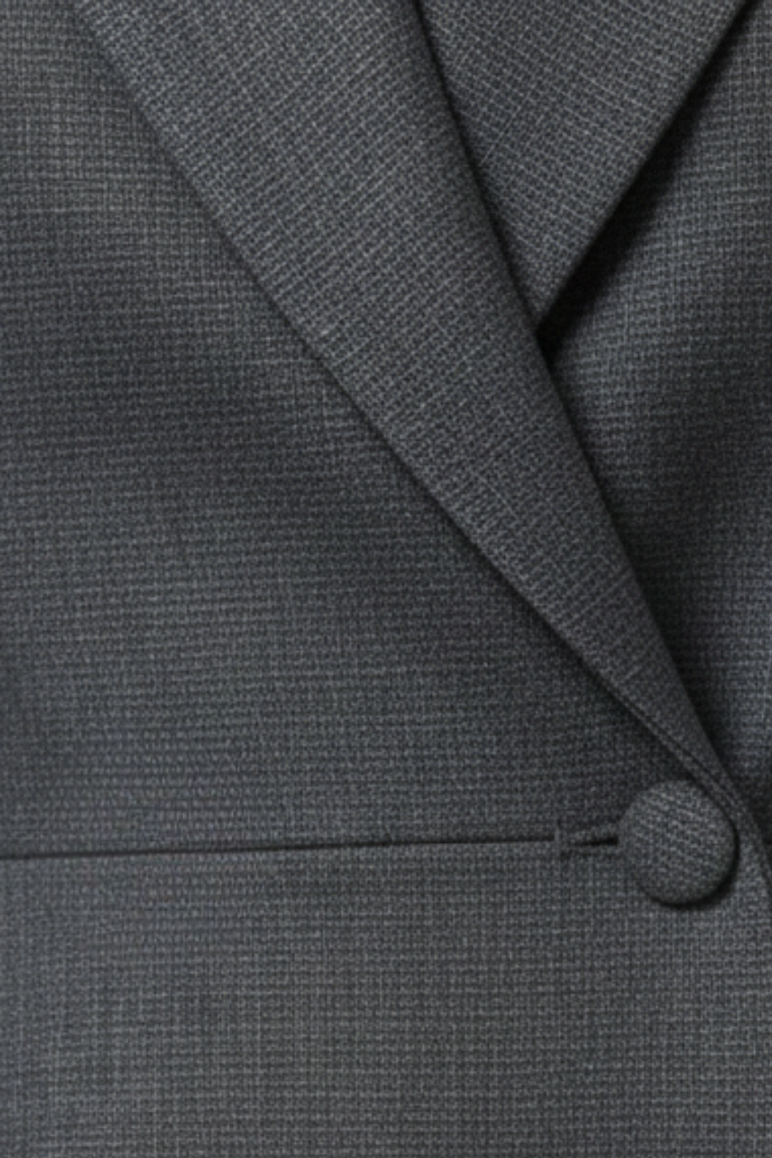 Robe blazer midi pour femme à manches longues avec boutons sur le devant