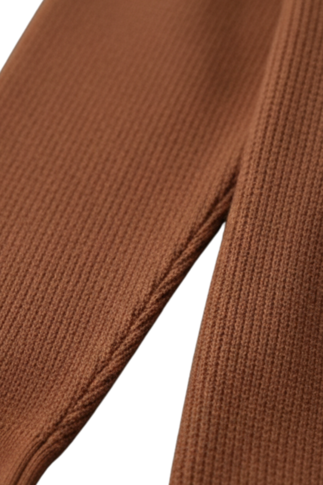 Suéter de polo de media cremallera para hombre