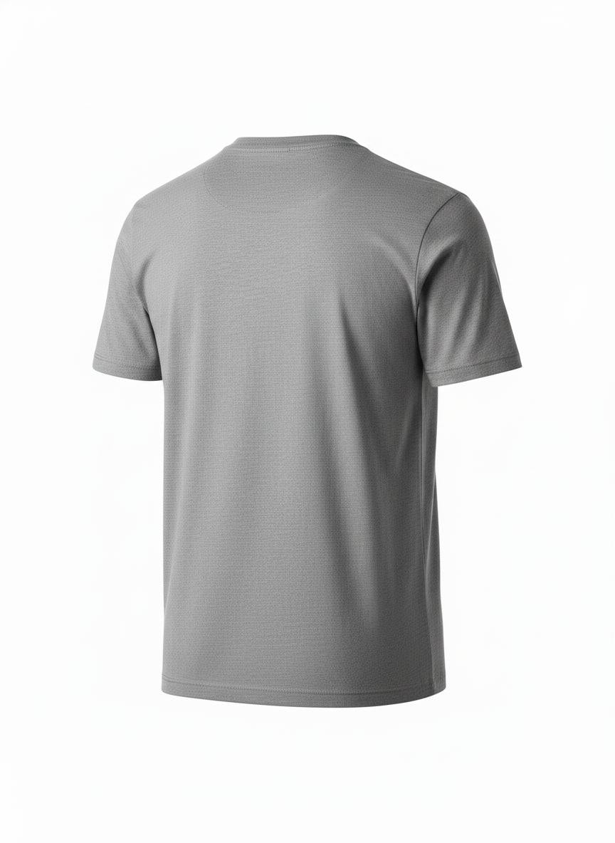 Gray Men's Crew Neck T-Shirt